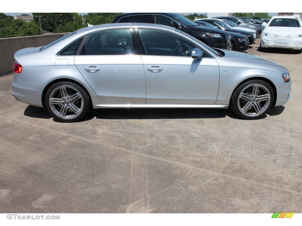 Ice Silver Metallic 2013 Audi S4 3.0T quattro Sedan Exterior Photo #80747979