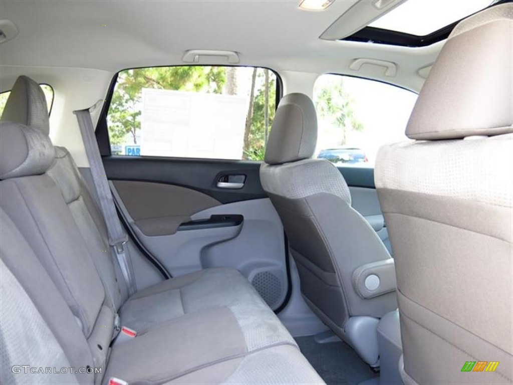 2013 CR-V EX AWD - Polished Metal Metallic / Gray photo #9