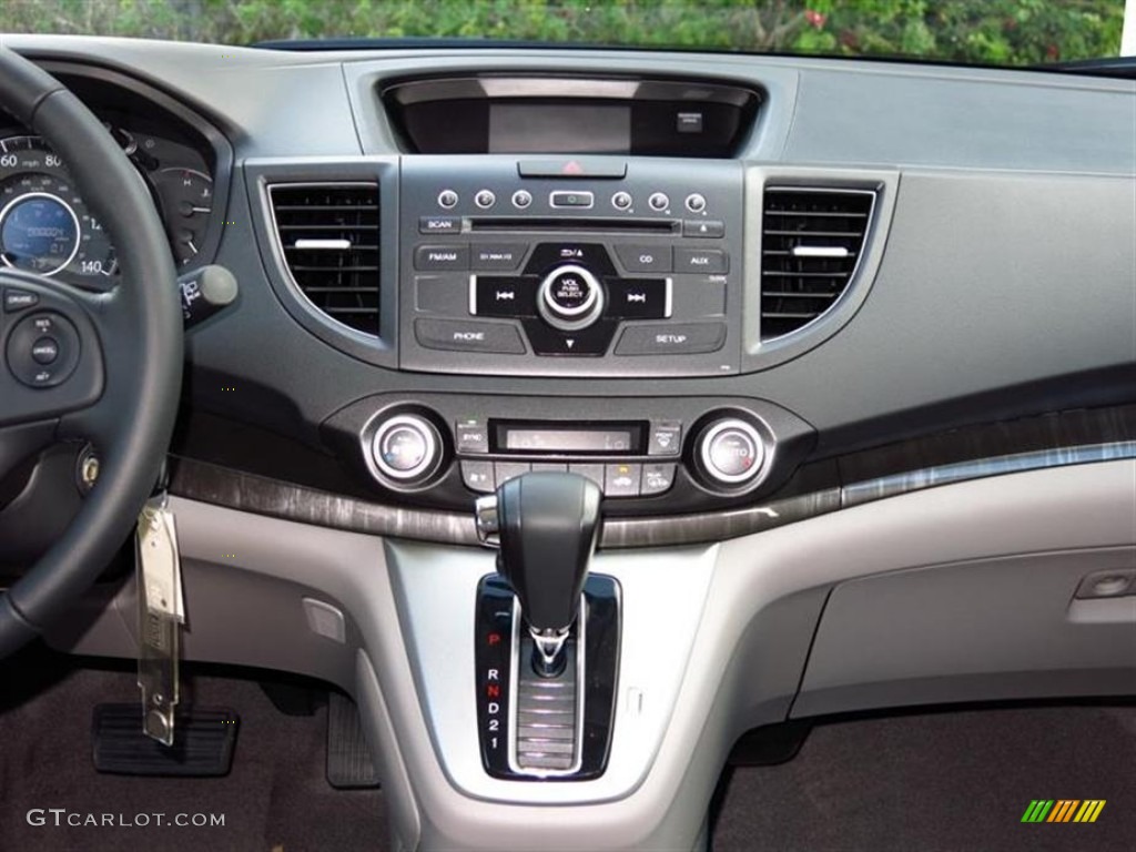 2013 CR-V EX-L AWD - Alabaster Silver Metallic / Gray photo #7
