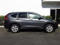 2013 Polished Metal Metallic Honda CR-V EX-L AWD  photo #2