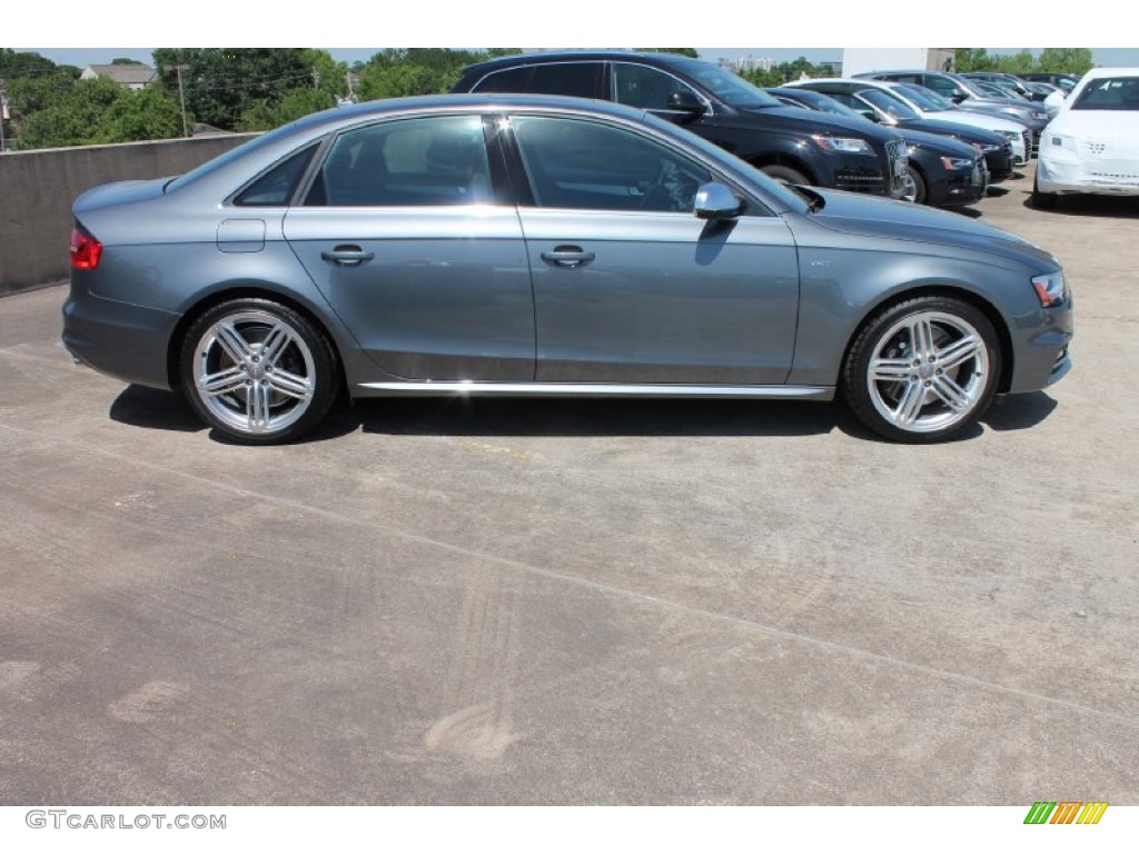 Monsoon Gray Metallic 2013 Audi S4 3.0T quattro Sedan Exterior Photo #80749473