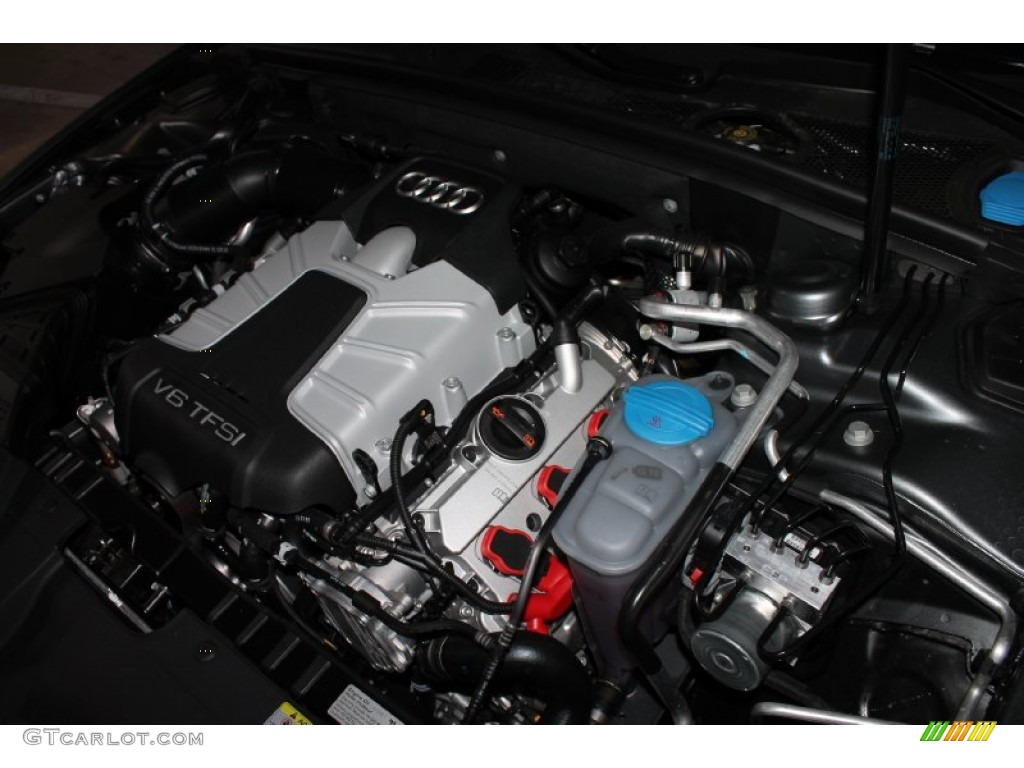 2013 Audi S4 3.0T quattro Sedan 3.0 Liter FSI Supercharged DOHC 24-Valve VVT V6 Engine Photo #80749926