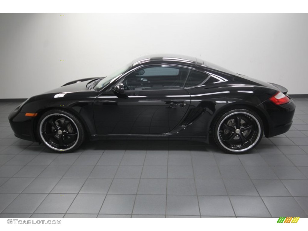 Black 2007 Porsche Cayman Standard Cayman Model Exterior Photo #80749938