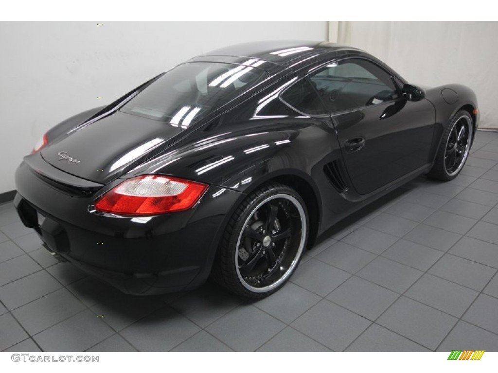 Black 2007 Porsche Cayman Standard Cayman Model Exterior Photo #80750152