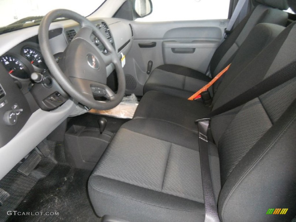 2013 Sierra 1500 Regular Cab 4x4 - Onyx Black / Dark Titanium photo #4