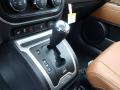 2014 Jeep Compass Dark Slate Gray/Saddle Tan Interior Transmission Photo