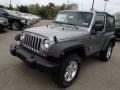 2013 Billet Silver Metallic Jeep Wrangler Unlimited Sport S 4x4  photo #2