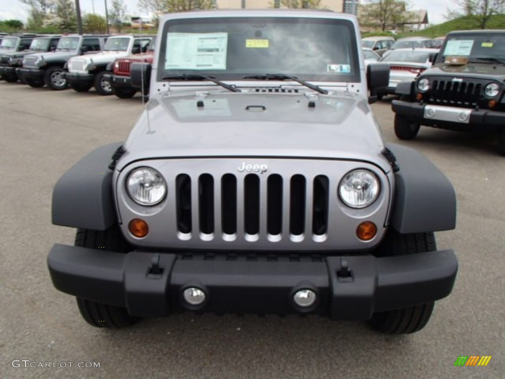 2013 Wrangler Unlimited Sport S 4x4 - Billet Silver Metallic / Black photo #3