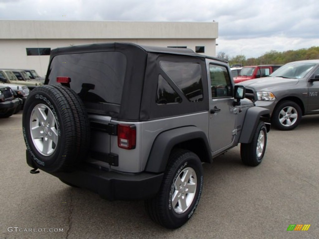 2013 Wrangler Unlimited Sport S 4x4 - Billet Silver Metallic / Black photo #6