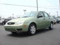 2007 Kiwi Green Metallic Ford Focus ZX4 SE Sedan  photo #1