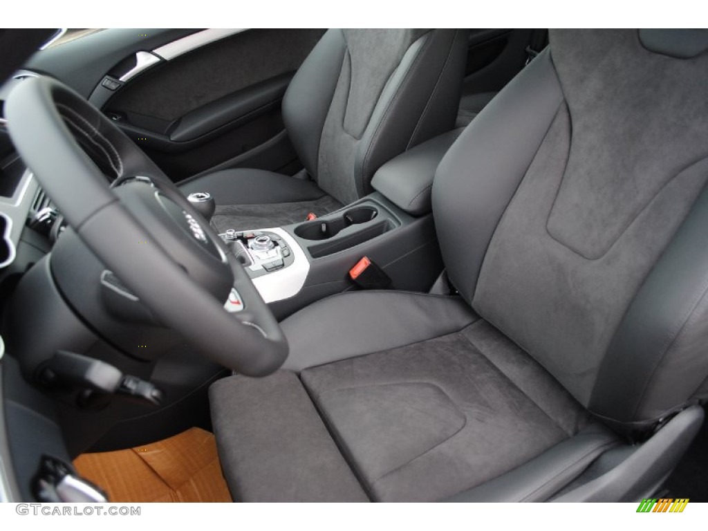 Black Interior 2013 Audi S5 3.0 TFSI quattro Coupe Photo #80752419