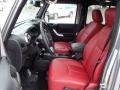 Rubicon 10th Anniversary Edition Red/Black Interior Photo for 2013 Jeep Wrangler Unlimited #80752857