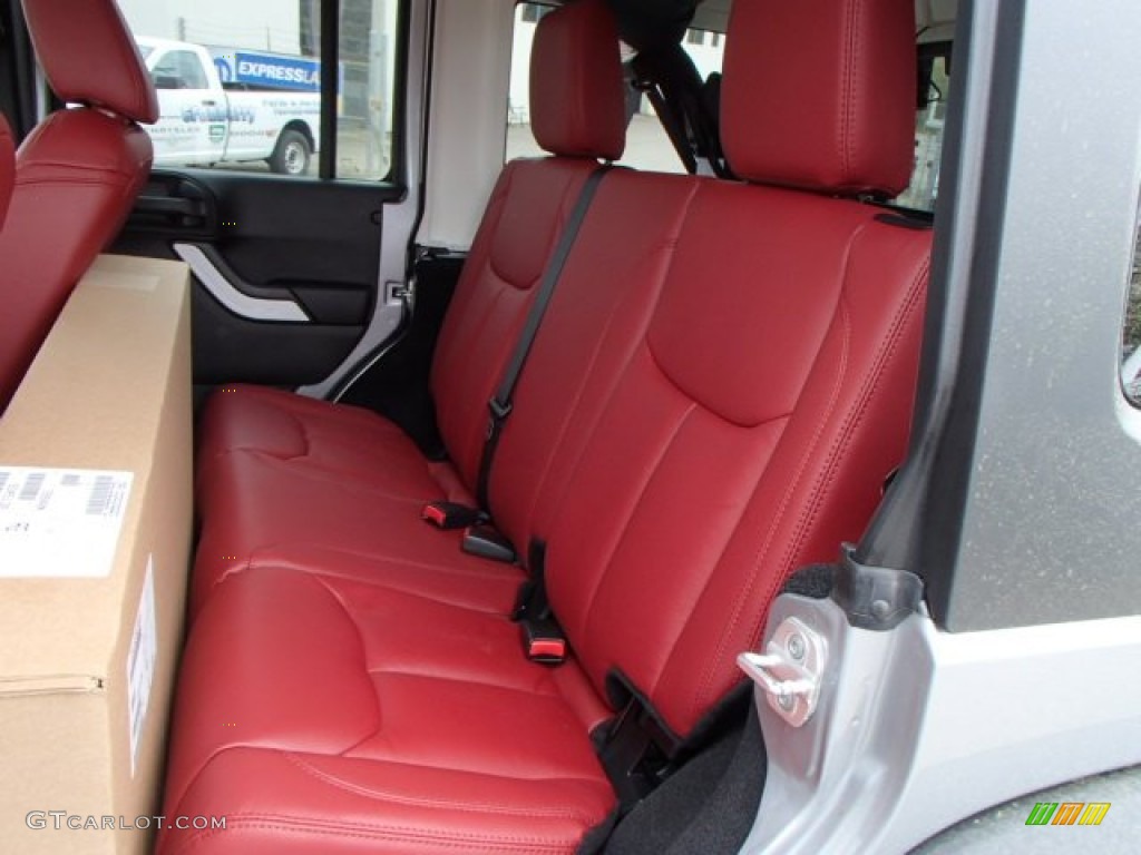 Rubicon 10th Anniversary Edition Red/Black Interior 2013 Jeep Wrangler Unlimited Rubicon 10th Anniversary Edition 4x4 Photo #80752896