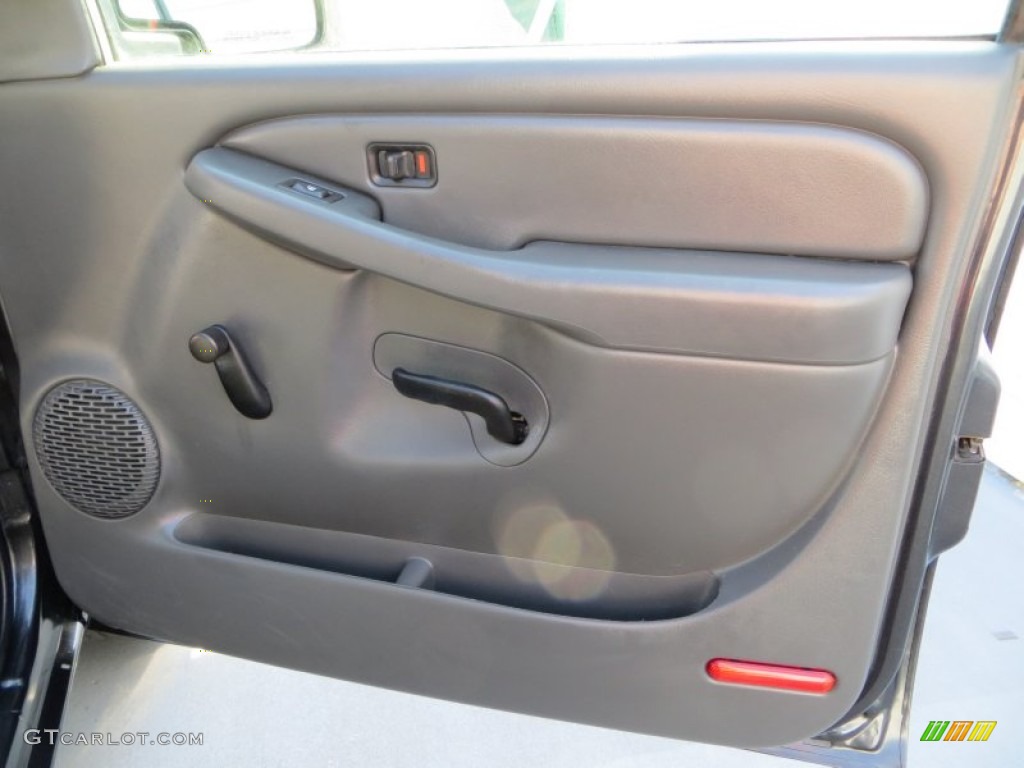 2004 Silverado 1500 Regular Cab - Dark Gray Metallic / Dark Charcoal photo #21