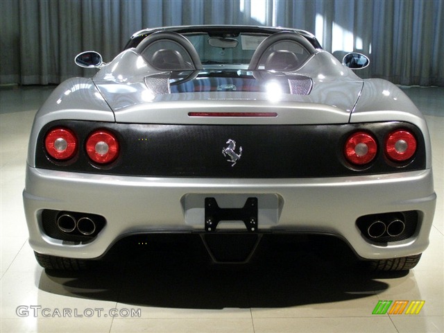 Silver 2001 Ferrari 360 Spider Exterior Photo #80754