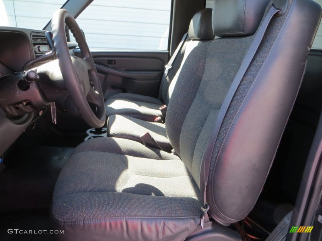 2004 Silverado 1500 Regular Cab - Dark Gray Metallic / Dark Charcoal photo #27