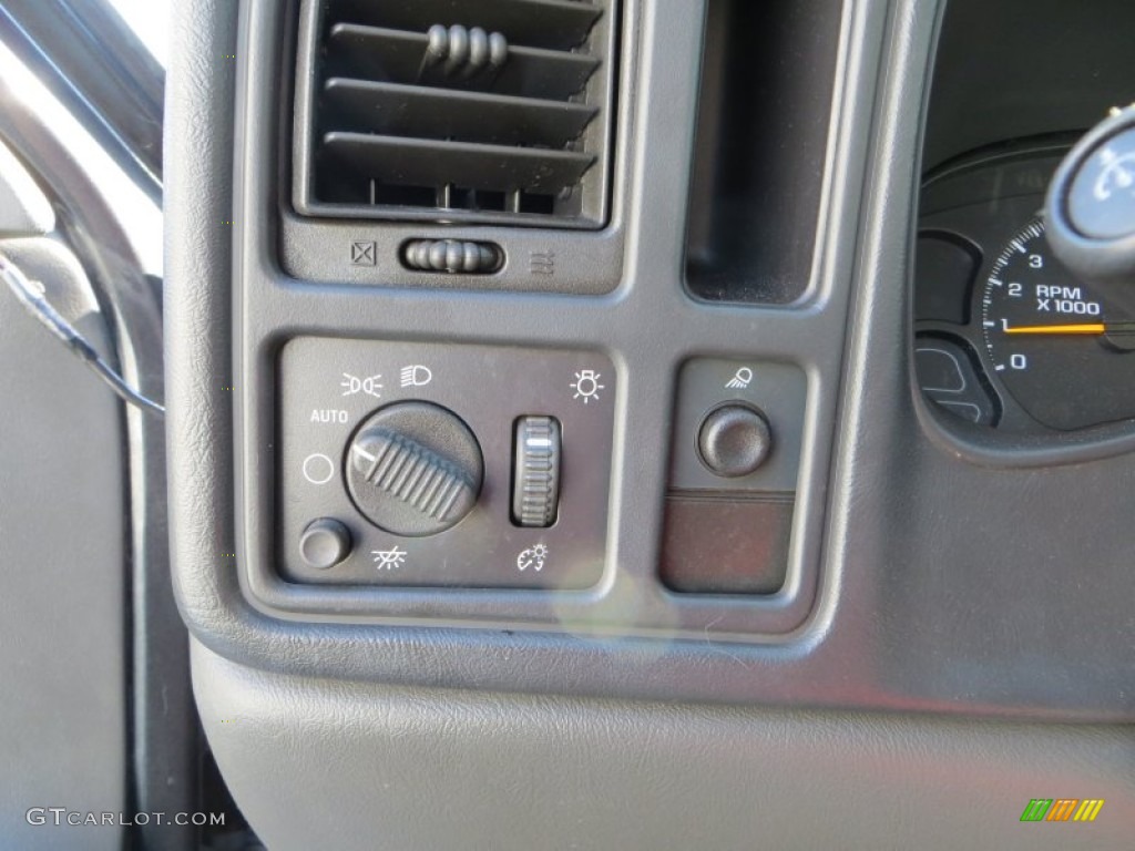 2004 Silverado 1500 Regular Cab - Dark Gray Metallic / Dark Charcoal photo #34