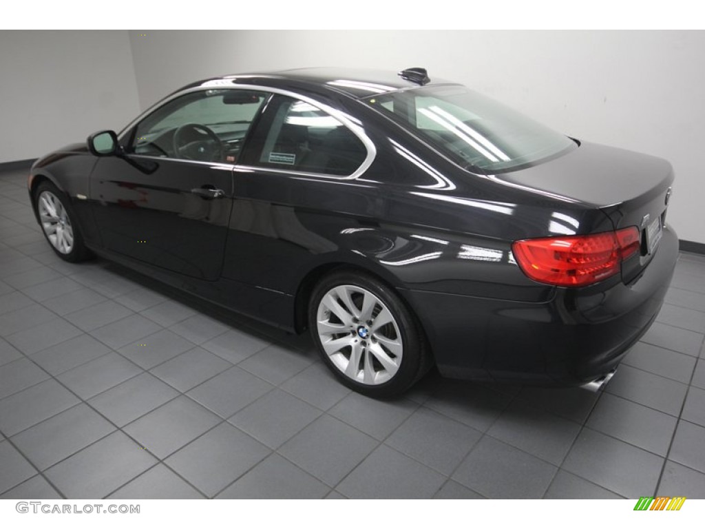 2012 3 Series 328i Coupe - Black Sapphire Metallic / Black photo #5