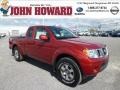 Lava Red 2013 Nissan Frontier Pro-4X Crew Cab 4x4