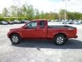 2013 Lava Red Nissan Frontier Pro-4X Crew Cab 4x4  photo #4