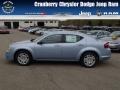 2013 Crystal Blue Pearl Dodge Avenger SE  photo #1