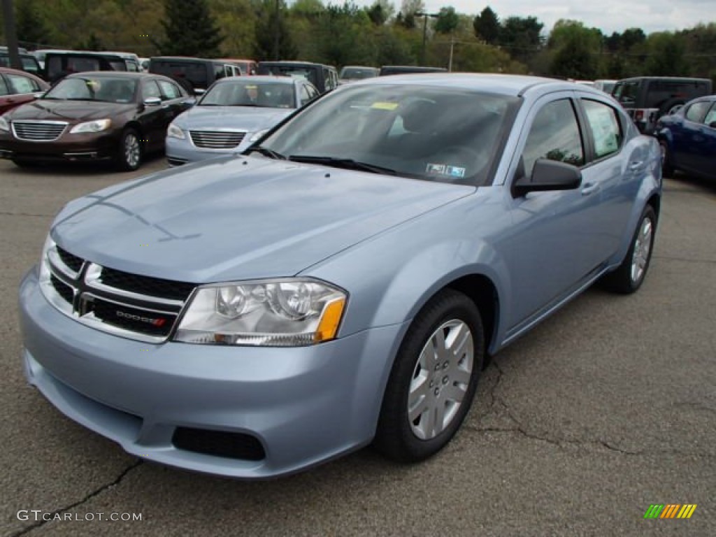 Crystal Blue Pearl 2013 Dodge Avenger SE Exterior Photo #80754438