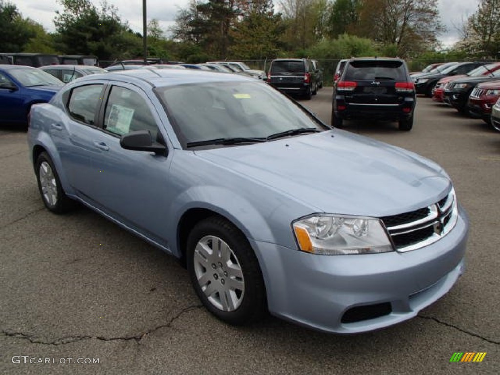 Crystal Blue Pearl 2013 Dodge Avenger SE Exterior Photo #80754474