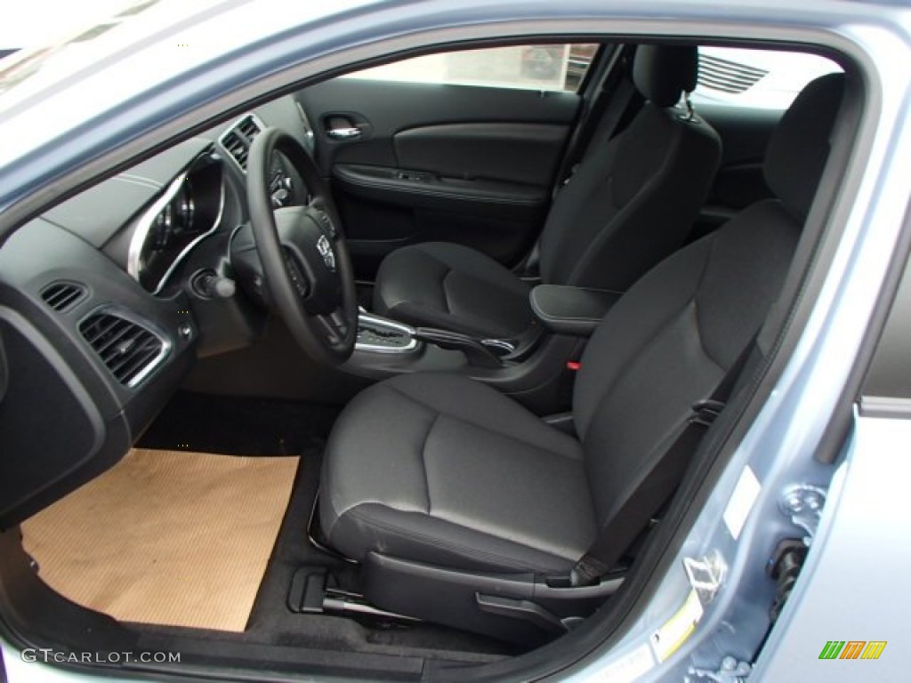 Black Interior 2013 Dodge Avenger SE Photo #80754622