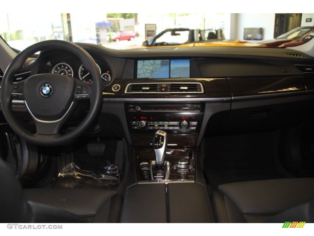 2012 7 Series 750i xDrive Sedan - Space Grey Metallic / Black photo #11