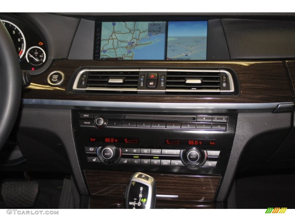 2012 7 Series 750i xDrive Sedan - Space Grey Metallic / Black photo #12