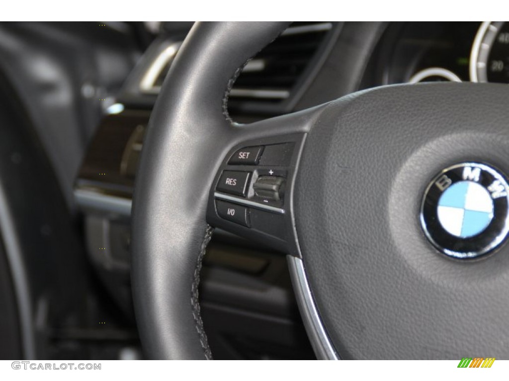 2012 7 Series 750i xDrive Sedan - Space Grey Metallic / Black photo #15