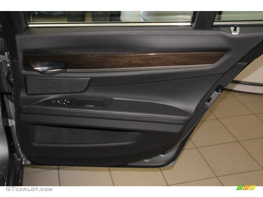 2012 7 Series 750i xDrive Sedan - Space Grey Metallic / Black photo #21