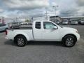 Glacier White - Frontier Pro-4X King Cab 4x4 Photo No. 8