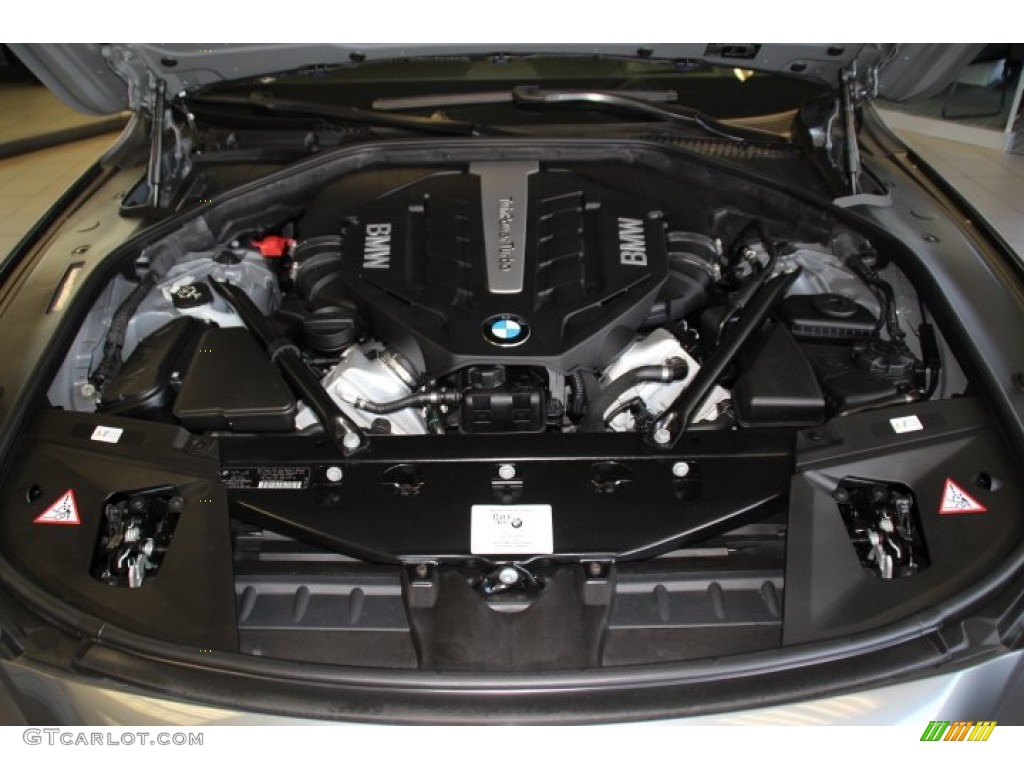 2012 7 Series 750i xDrive Sedan - Space Grey Metallic / Black photo #28