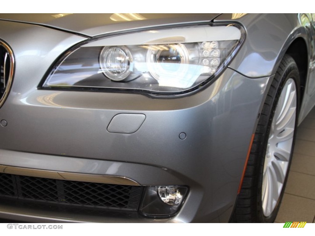 2012 7 Series 750i xDrive Sedan - Space Grey Metallic / Black photo #29