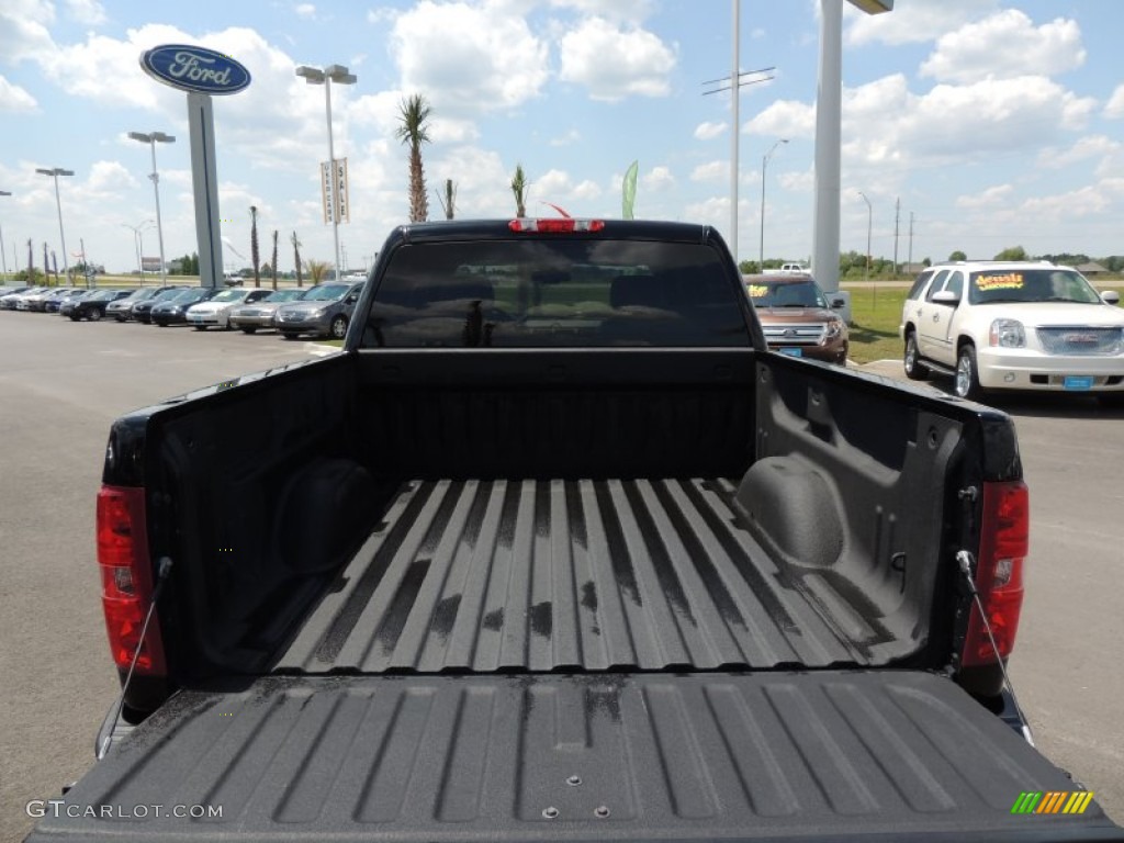 2010 Silverado 1500 LTZ Crew Cab - Black / Light Titanium/Dark Titanium photo #4