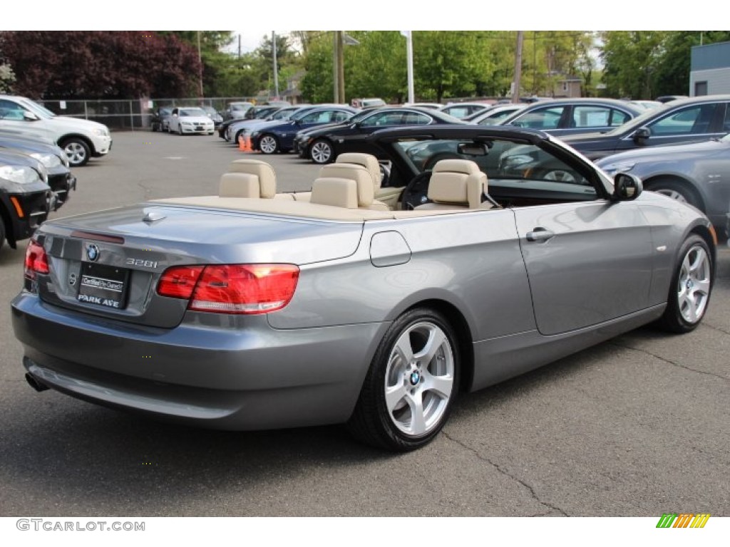 2010 3 Series 328i Convertible - Space Gray Metallic / Cream Beige photo #5