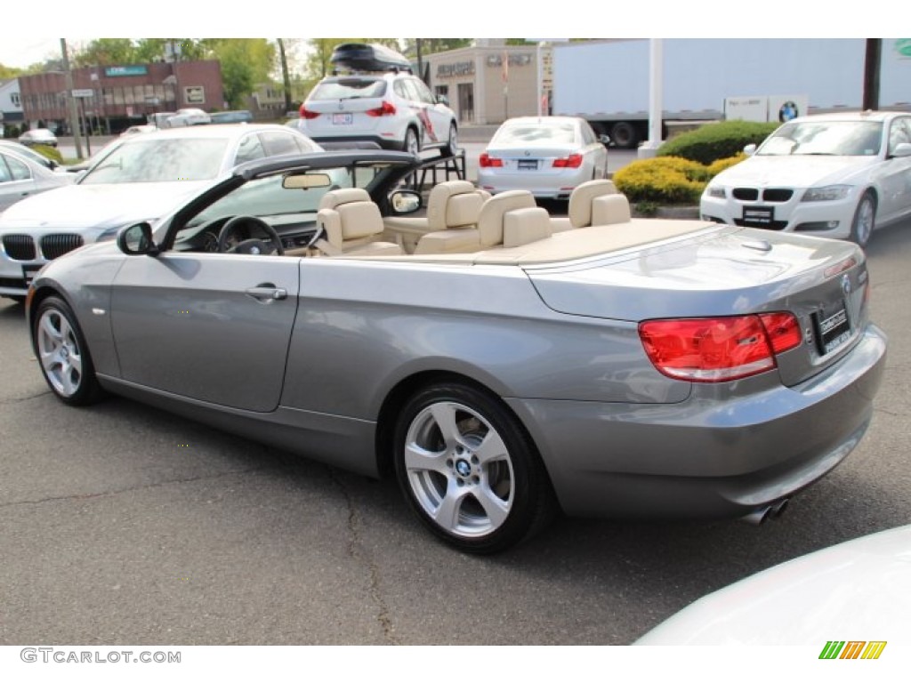 2010 3 Series 328i Convertible - Space Gray Metallic / Cream Beige photo #7