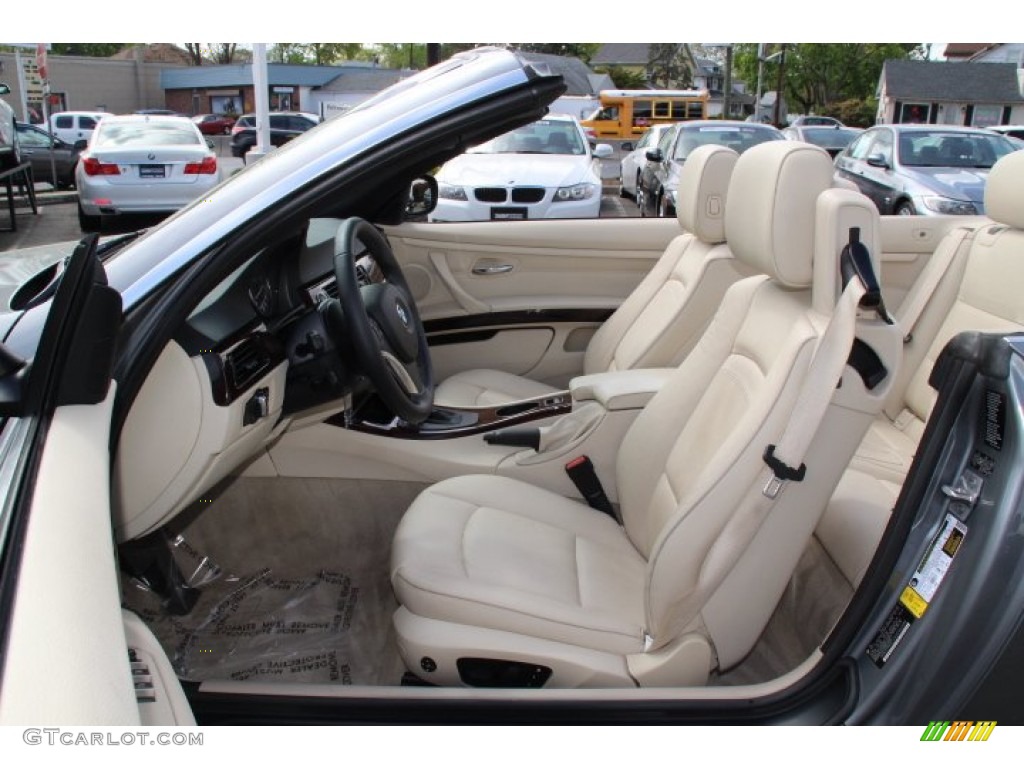 2010 3 Series 328i Convertible - Space Gray Metallic / Cream Beige photo #11
