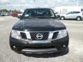 2013 Super Black Nissan Frontier SV V6 King Cab 4x4  photo #2