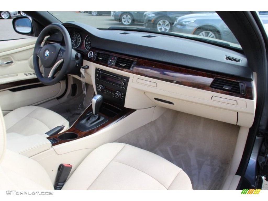 2010 3 Series 328i Convertible - Space Gray Metallic / Cream Beige photo #24