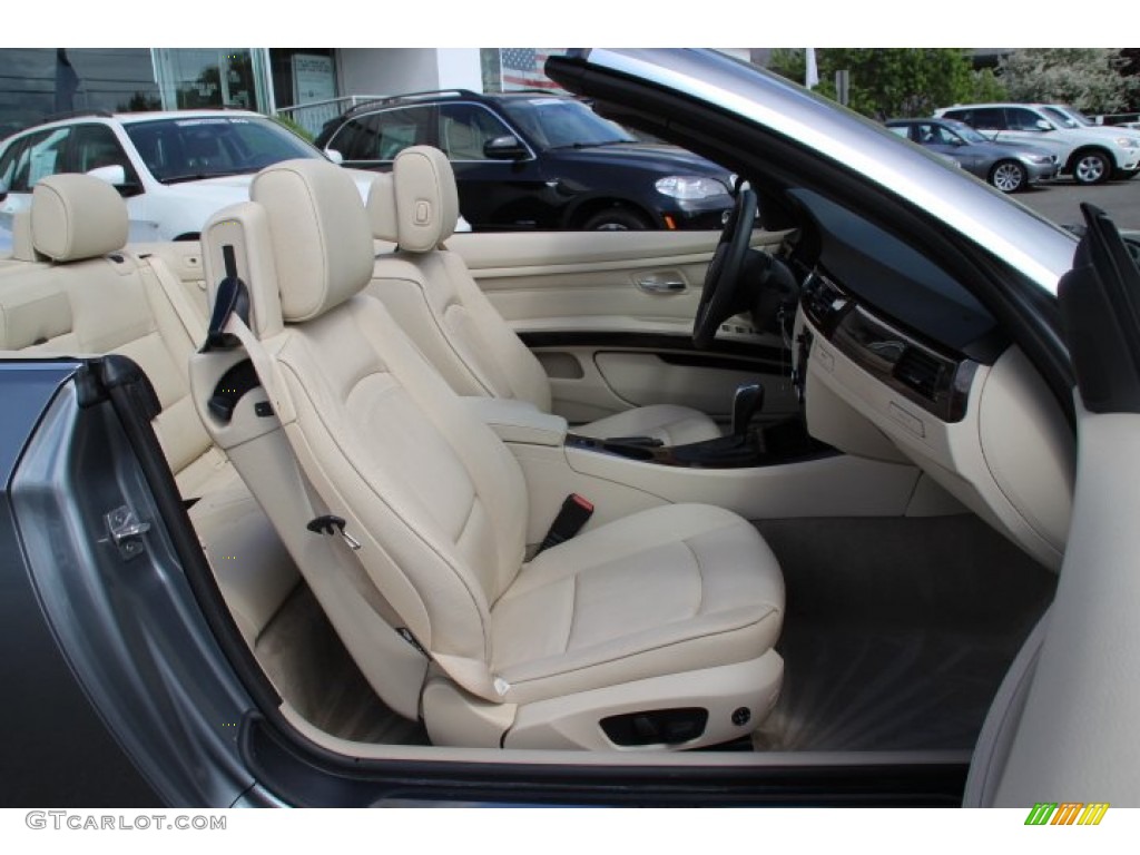 2010 3 Series 328i Convertible - Space Gray Metallic / Cream Beige photo #25
