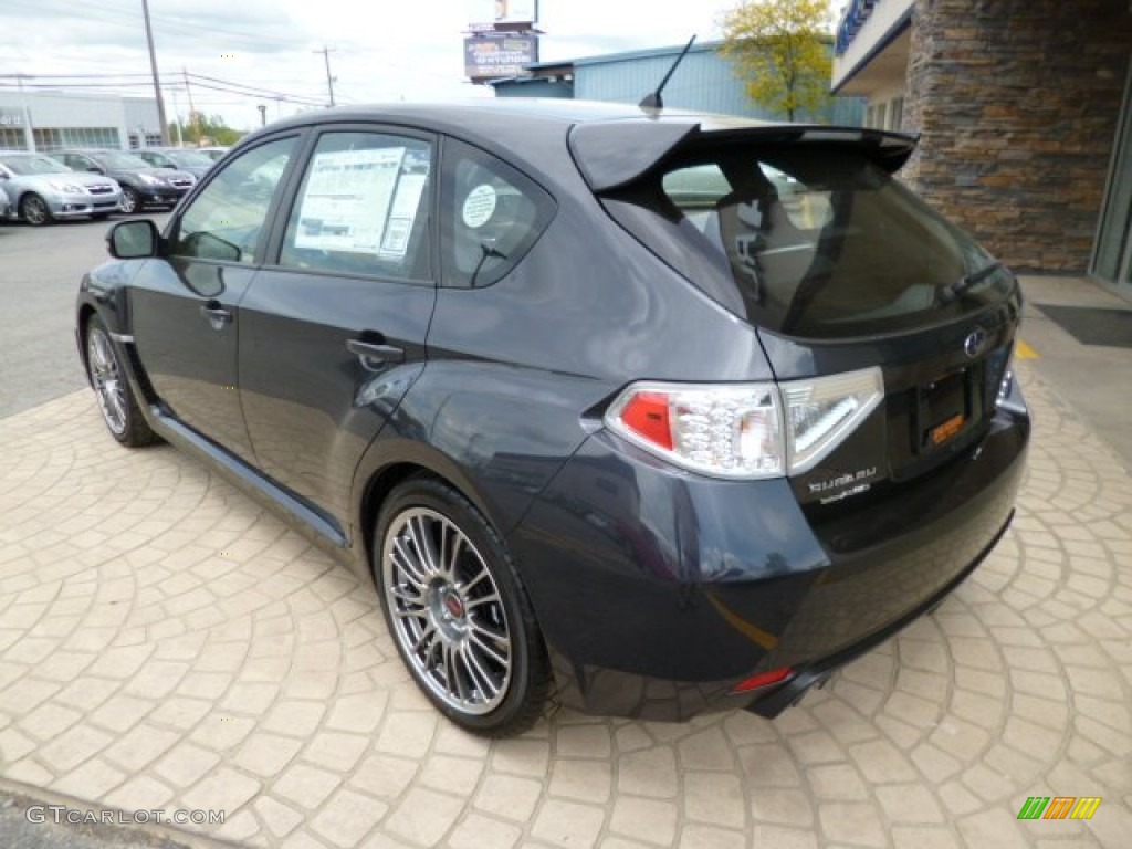 2013 Impreza WRX STi 5 Door - Dark Gray Metallic / Black photo #5