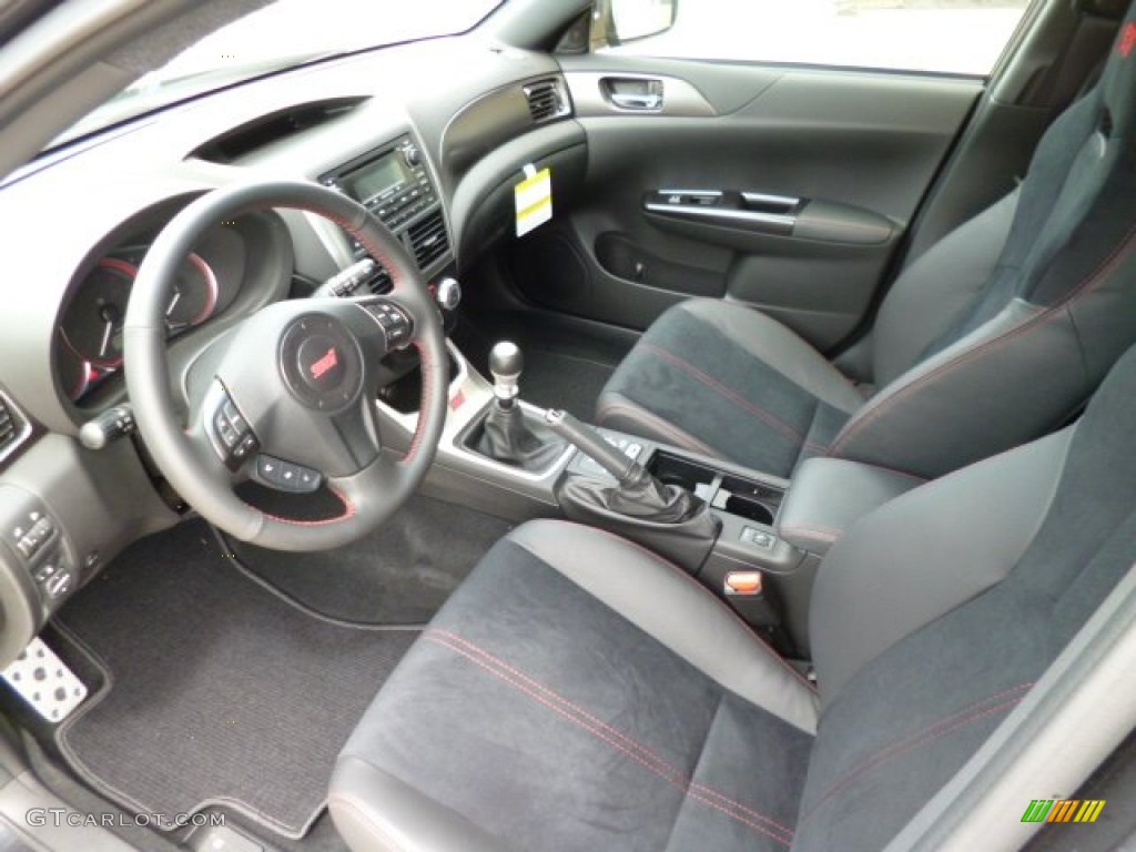 Black Interior 2013 Subaru Impreza WRX STi 5 Door Photo #80759038