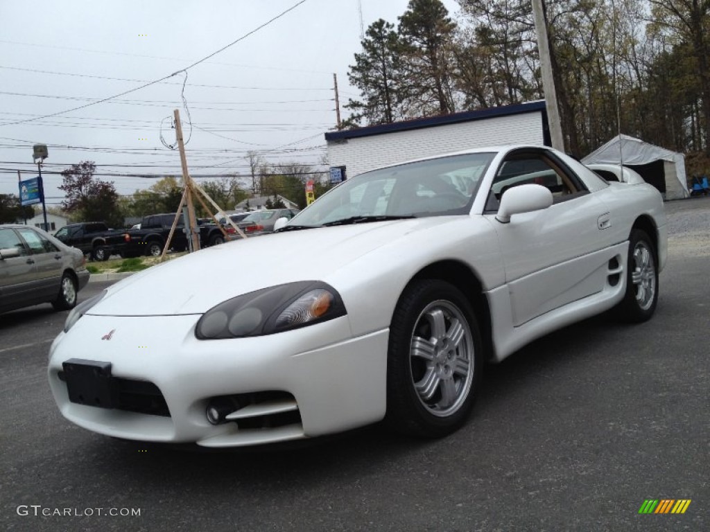 1999 3000GT Coupe - Glacier White Pearl / Tan photo #1