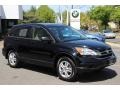 2010 Crystal Black Pearl Honda CR-V EX AWD  photo #3