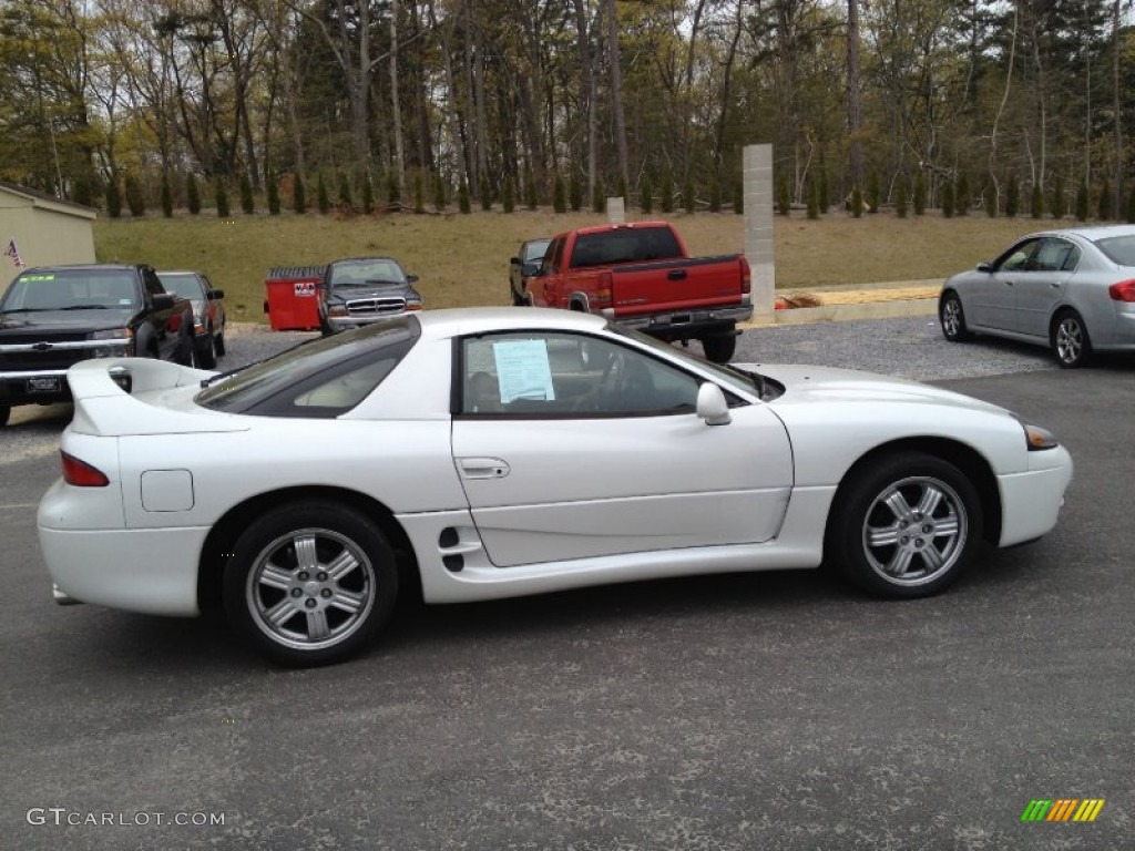 Glacier White Pearl 1999 Mitsubishi 3000GT Coupe Exterior Photo #80760034