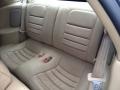 1999 Mitsubishi 3000GT Tan Interior Rear Seat Photo