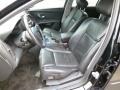 2005 Cadillac CTS Ebony Interior Front Seat Photo