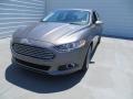 2013 Sterling Gray Metallic Ford Fusion Hybrid Titanium  photo #9